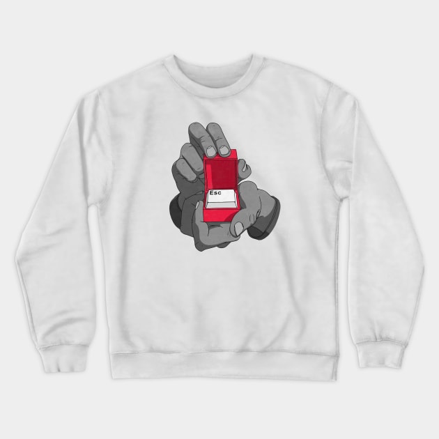 Lets’s escape together proposal Crewneck Sweatshirt by maivisto